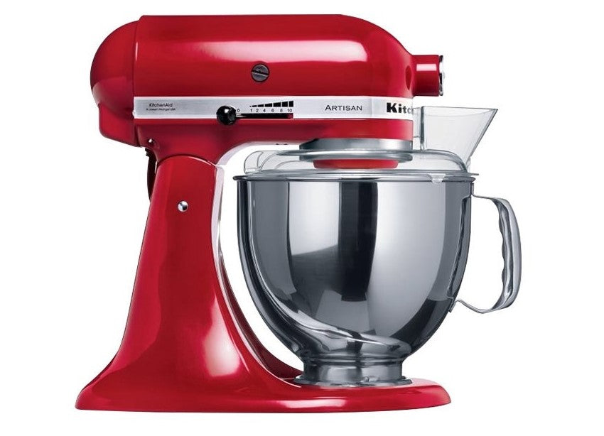 KitchenAid Artisan 5KSM175PSENK 5 Qt. Stand Mixer (Brushed Nickel) with TWO  Bowls & Flex E