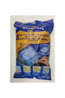  NEW Wonderbag Canister Vacuum Cleaner Bags 8 Pack WB108