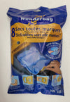 NEW Wonderbag Canister Vacuum Cleaner Bags 8 Pack WB108