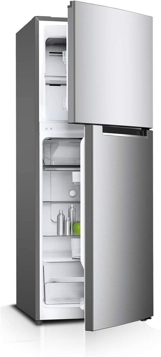 220 Volts Sharp 9 cu.ft. Top Mount Refrigerator Stainless Steel SJ-HM260