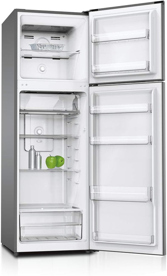 220 Volts Sharp 11 cu.ft. Top Mount Refrigerator Silver SJ-HN329