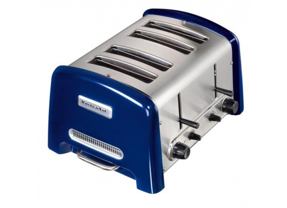 KitchenAid 4 Slice Wide Slot Toaster w/High Lift Lever KPTT7890BU Cobalt Blue