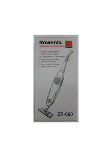  NEW Genuine Rowenta Vacuum Cleaner Paper Bags 10 Pack+ 1 Exhaust Filter ZR-680