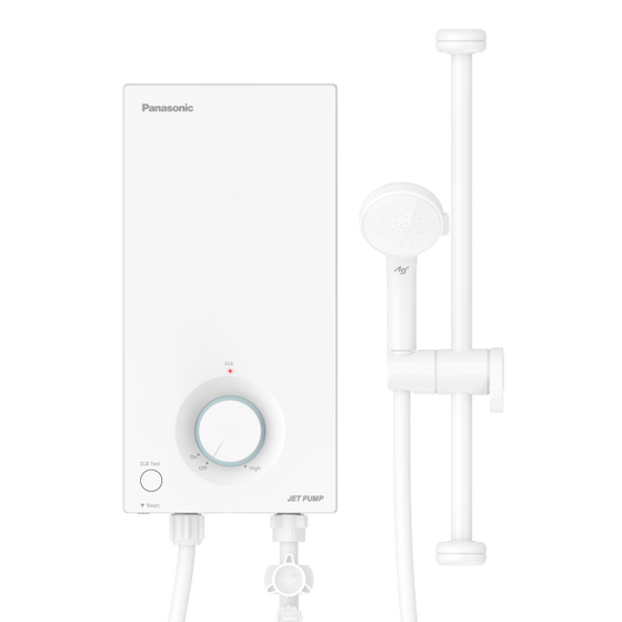 Panasonic Home Shower Water Heater System with Jet Pump DH-3VP1