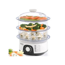  Black+Decker 10 Liter 3 Tier Food Steamer 800 Watts HS6000