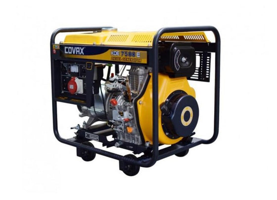 Covax 5.5kw (5500 Watts) Portable Diesel Generator Key Start KDE7500E