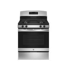  GE 30" Freestanding Stainless Steel Self Clean Gas Range 4 Burners 5.0 cu.ft. JGB635REKSS