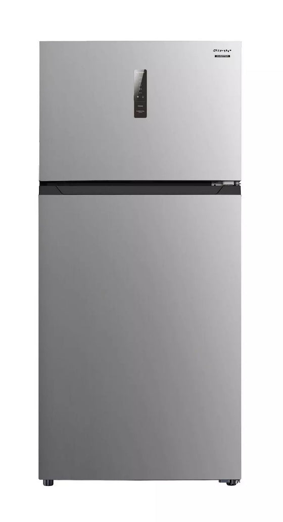 220 Volts Sharp 18 cu.ft. Top Mount Refrigerator Stainless Steel SJ-HM620