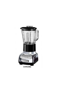  KitchenAid Artisan Blender 6 Cups Glass Jar Polished Chrome 670 Watts 5KSB5553ECR