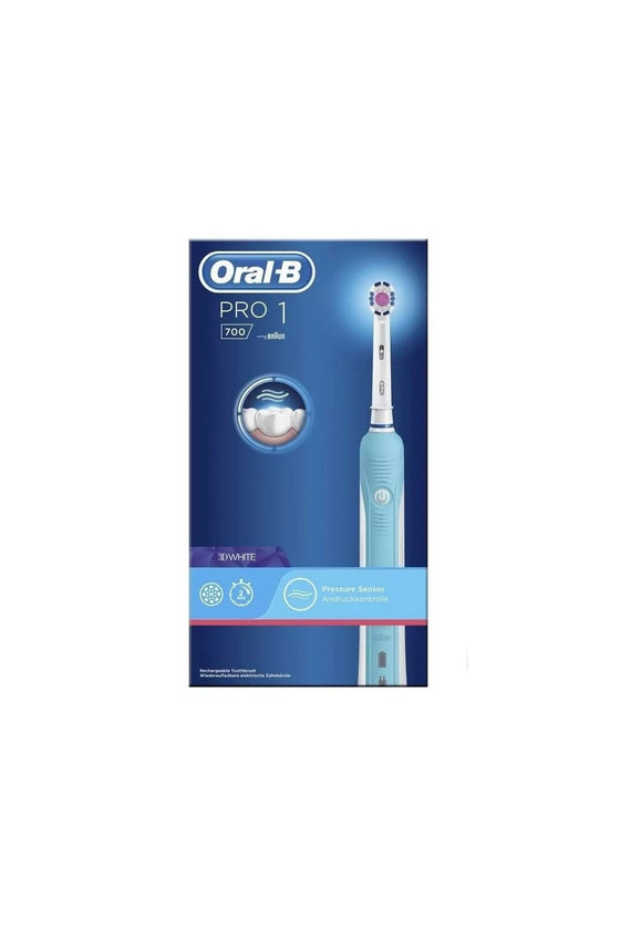 Braun Oral B Pro 700 3D 3D White Pressure Sensor w/Timer D16.513.1U