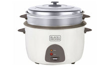  220 Volts Black+Decker 4.5L Rice Cooker w/Separate Steamer Tray RC4500