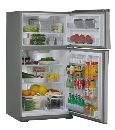 220 Volts Whirlpool 23 cu.ft. Top Mount Refrigerator Stainless Steel 5WT511SFEG