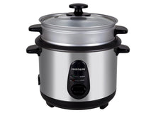  220 Volts Frigidaire 0.6L Stainless Steel Rice Cooker w/Separate Steamer Tray  FD9006