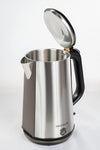 Frigidaire 1.7L Stainless Steel Cordless 220 Volt Electric Hot Water Kettle 2200 Watts FD2129