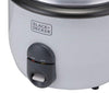 Black+Decker 1.8L Rice Cooker w/Separate Steamer Tray RC1860 - Bondy Export