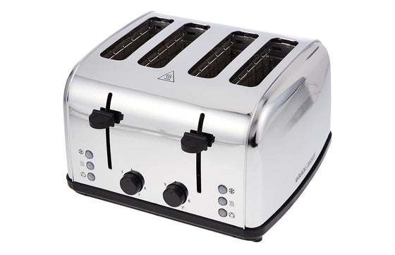 Black & Decker 4 Slice Toaster Stainless Steel ET304