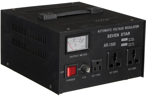 Seven Star Auto-Regulator 1500 Watt Transformer AR-1500