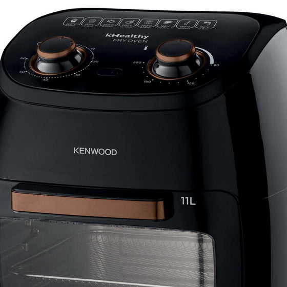 Kenwood 11 Liter Electric Healthy Air Fryer+Oven+Rotisserie 2000 Watts HFP90