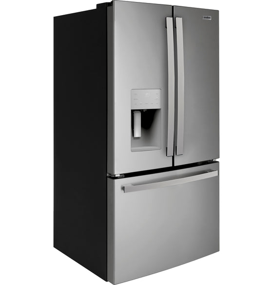 220 Volts Mabe/General Electric 26 cu.ft. French Door Refrigerator w/Ice & Water Dispenser Stainless Steel MFO26JSPFFS