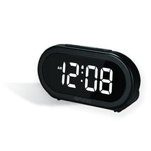  Riptunes 1.4" Digital Alarm Clock with 5 Alarm Sound Modes WAS140K Worldwide Dual Voltage