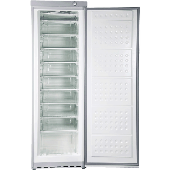 Solstar 11 cuft Upright Freezer Stainless Steel UF3000SS