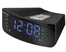  220 Volts Daewoo FM Dual Alarm Clock Radio Curved Style DI-2618