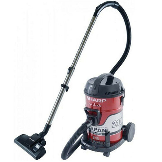 220 Volts Sharp 21L Drum (Barrel) Heavy Duty Vacuum Cleaner 2100 Watts EC-CA2121