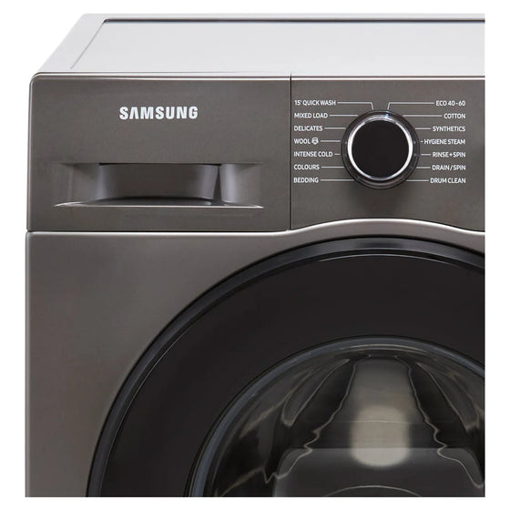 Samsung 24" Front Load Euro Washer w/Stainless Steel Drum 9kg WW90TAO46AX