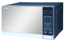  Sharp .7 cu.ft. (20L) Microwave Oven Mirrored Door 800 Watts R20MTS Silver