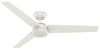 Hunter Protos 52" Damp Rated Outdoor Ceiling Fan 3 Blades 50623 / 50624