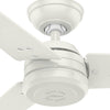 Hunter Protos 52" Damp Rated Outdoor Ceiling Fan 3 Blades 50623 / 50624